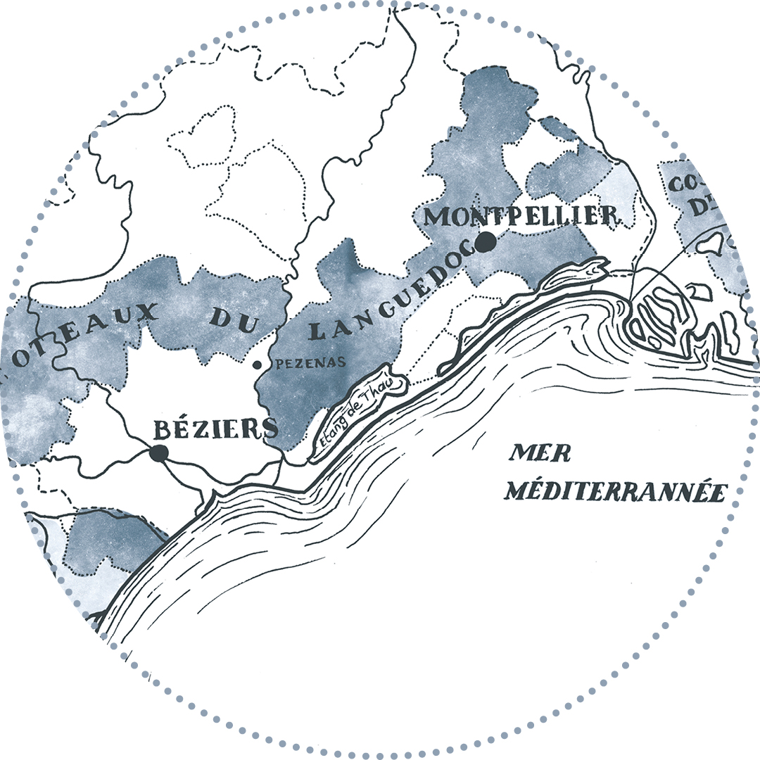 Languedoc Roussillon map Languedoc Roussillon map
