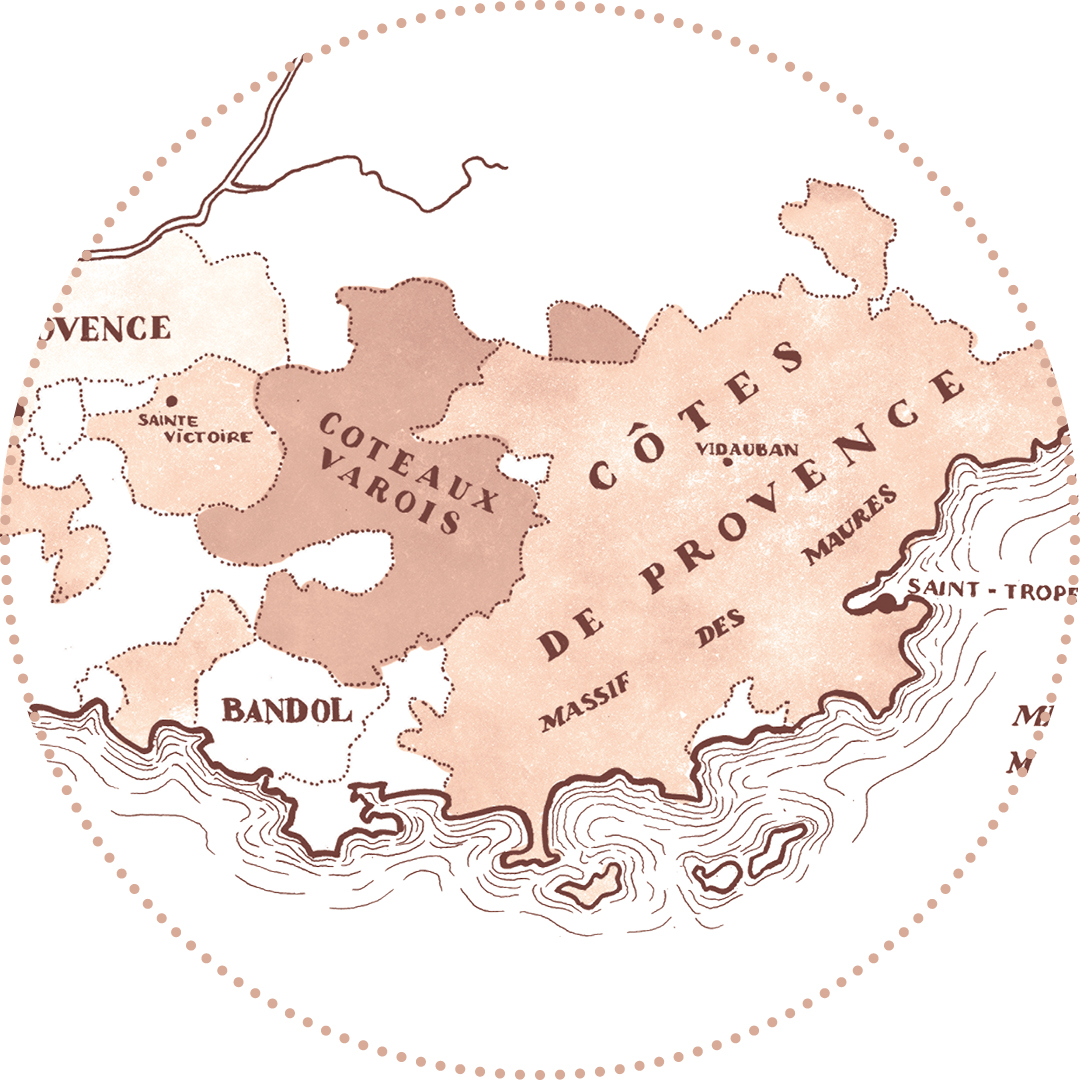 Provence map Provence map